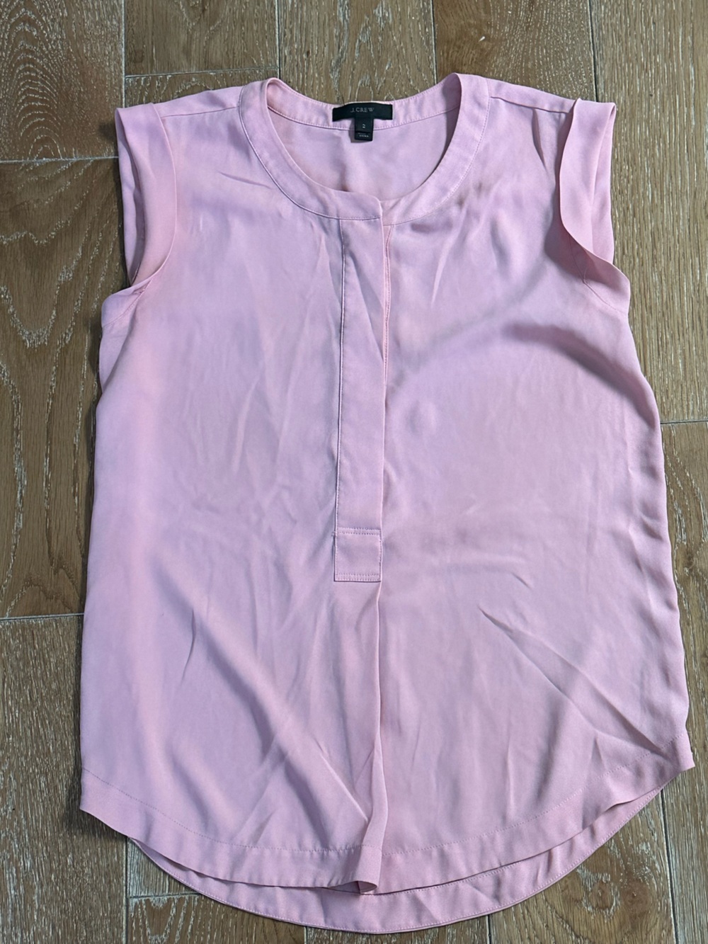 J. Crew Blush Pink Sleeveless Slip Chemise